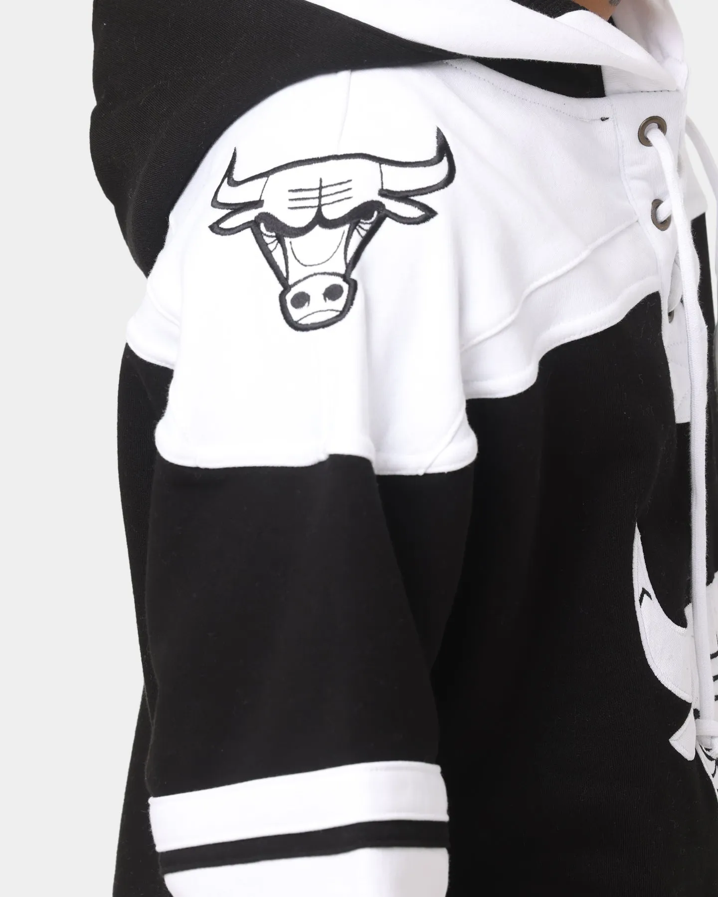 47 Brand Chicago Bulls NBA Superior '47 Lacer Hoodie Jet Black