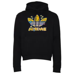 Adidas Originals Flower Puff Fleece Pullover Hoodie