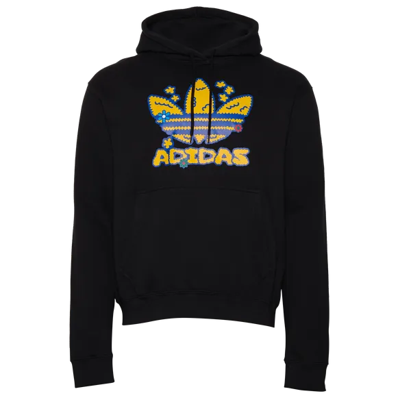 Adidas Originals Flower Puff Fleece Pullover Hoodie