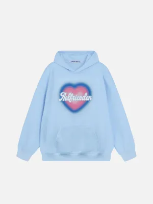 Aelfric Eden Dip Dye Heart Hoodie