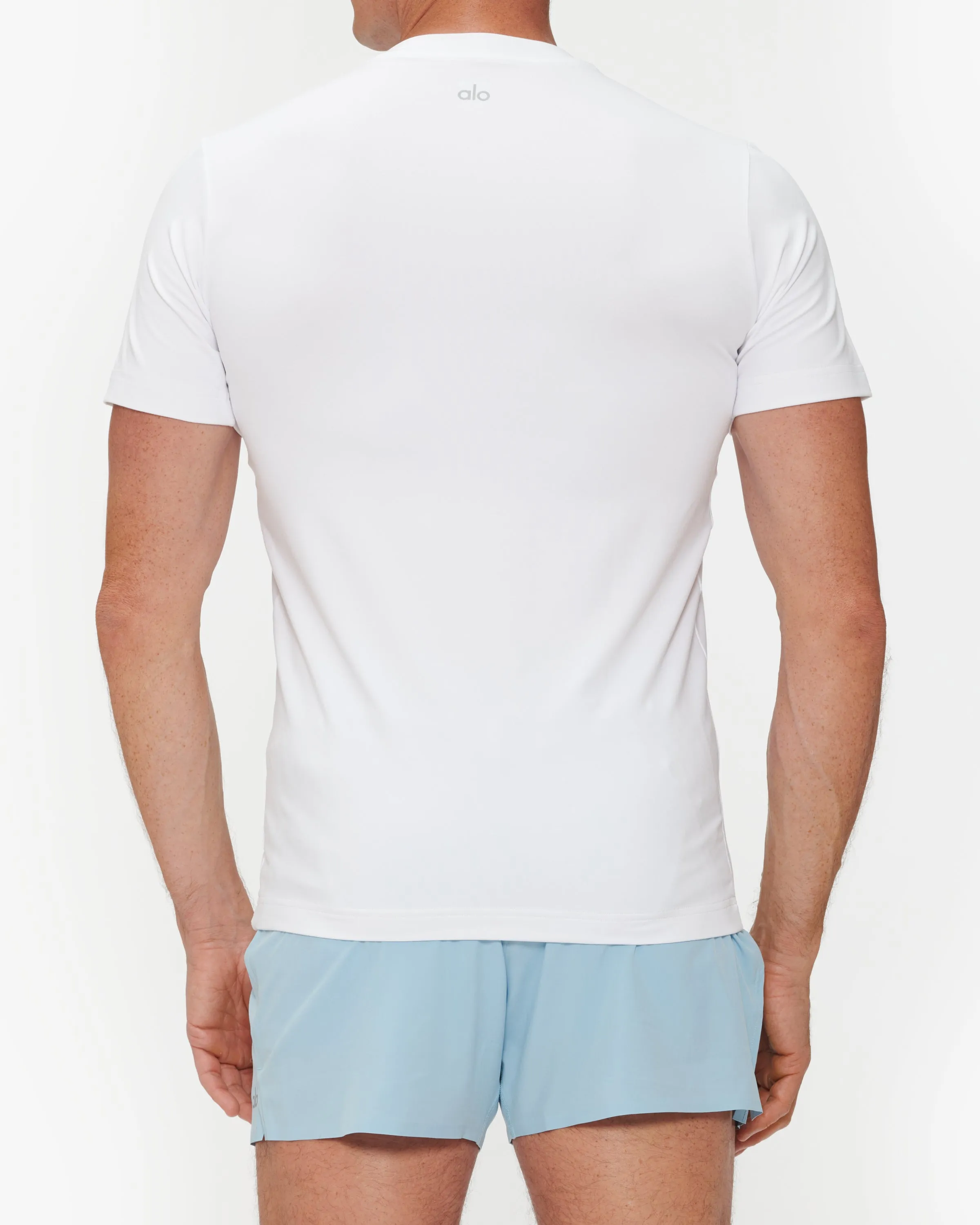 Alo Yoga Conquer Reform Crewneck Short Sleeve