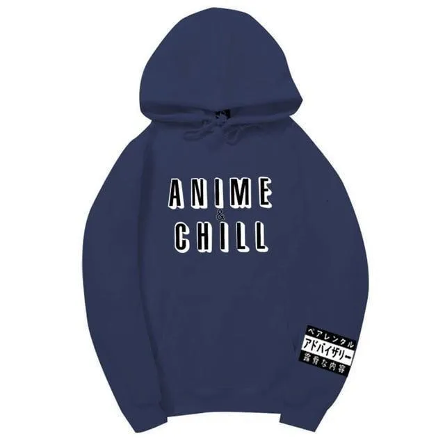 Anime & Chill Hoodie Sweatshirt