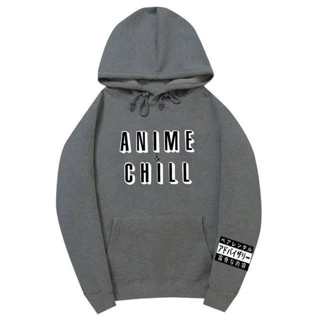 Anime & Chill Hoodie Sweatshirt