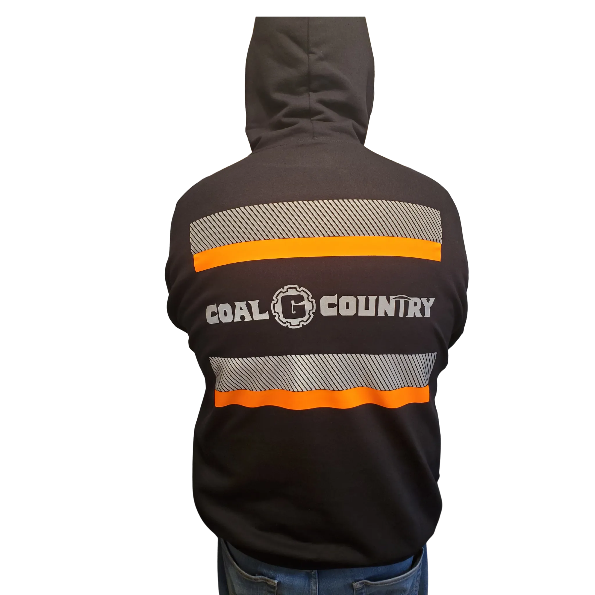 ANSI Class 2 Coal Country Reflective Hoodie