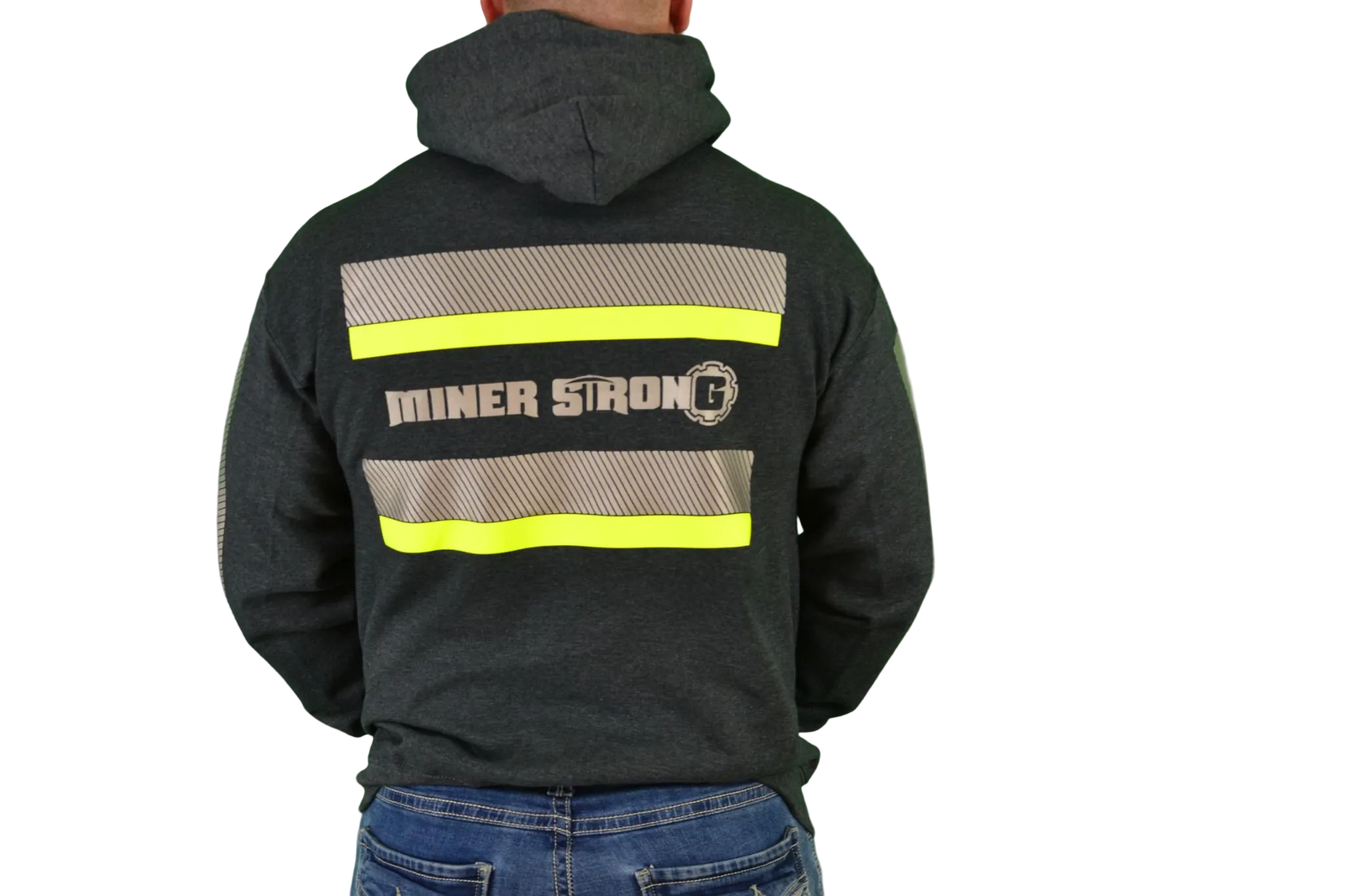 ANSI Class 2 Reflective Hoodie w/ Hi Vis Strips