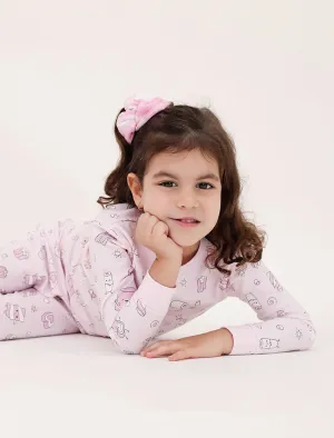 Baby Noomie 2 Piece Long Sleeve PJ Set - Marshmallows