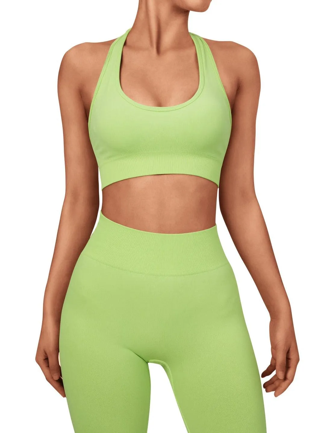 Backless Seamless Sports Bra