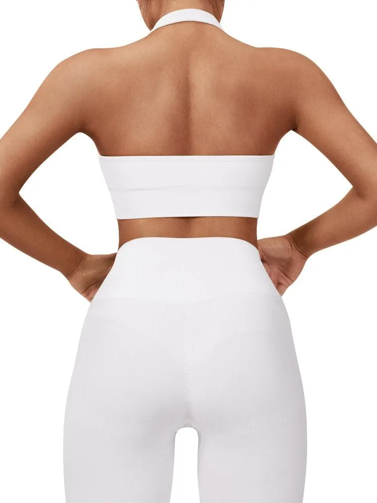 Backless Seamless Sports Bra