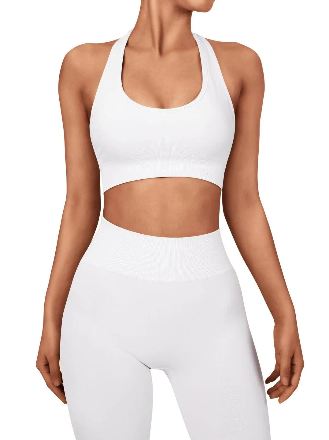 Backless Seamless Sports Bra