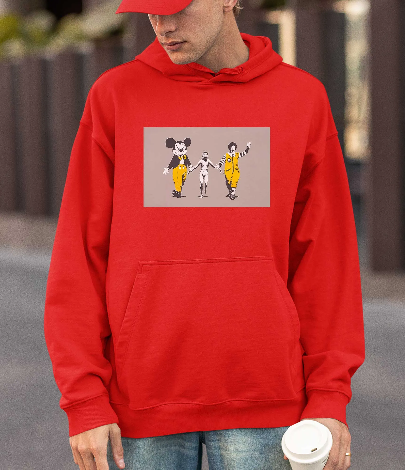 Banksy Hoodie - Napalm Girl