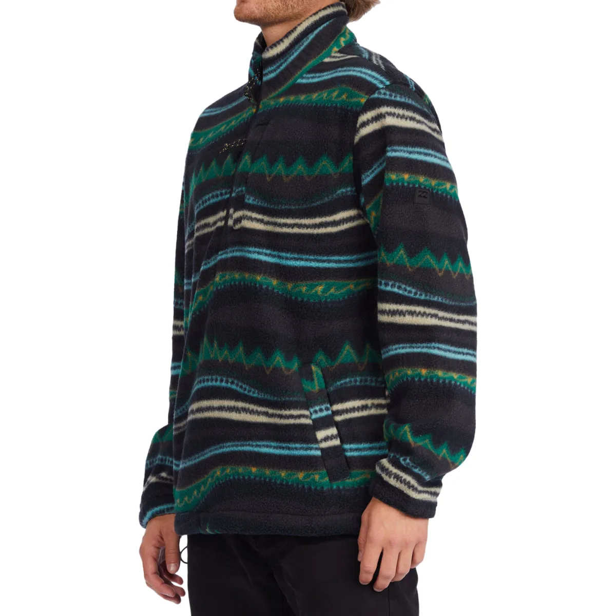 Billabong A/Div Boundary Mock Neck Pullover Half-Zip Jacket