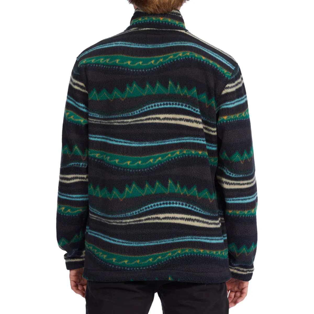 Billabong A/Div Boundary Mock Neck Pullover Half-Zip Jacket