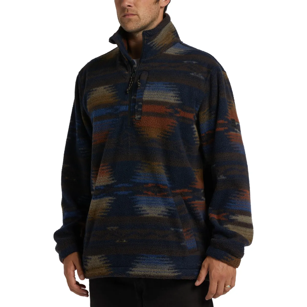 Billabong A/Div Boundary Mock Neck Pullover Half-Zip Jacket