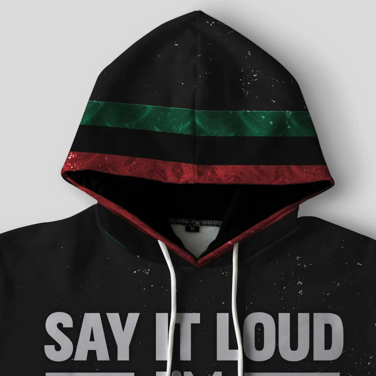 Black & Proud All-over Hoodie