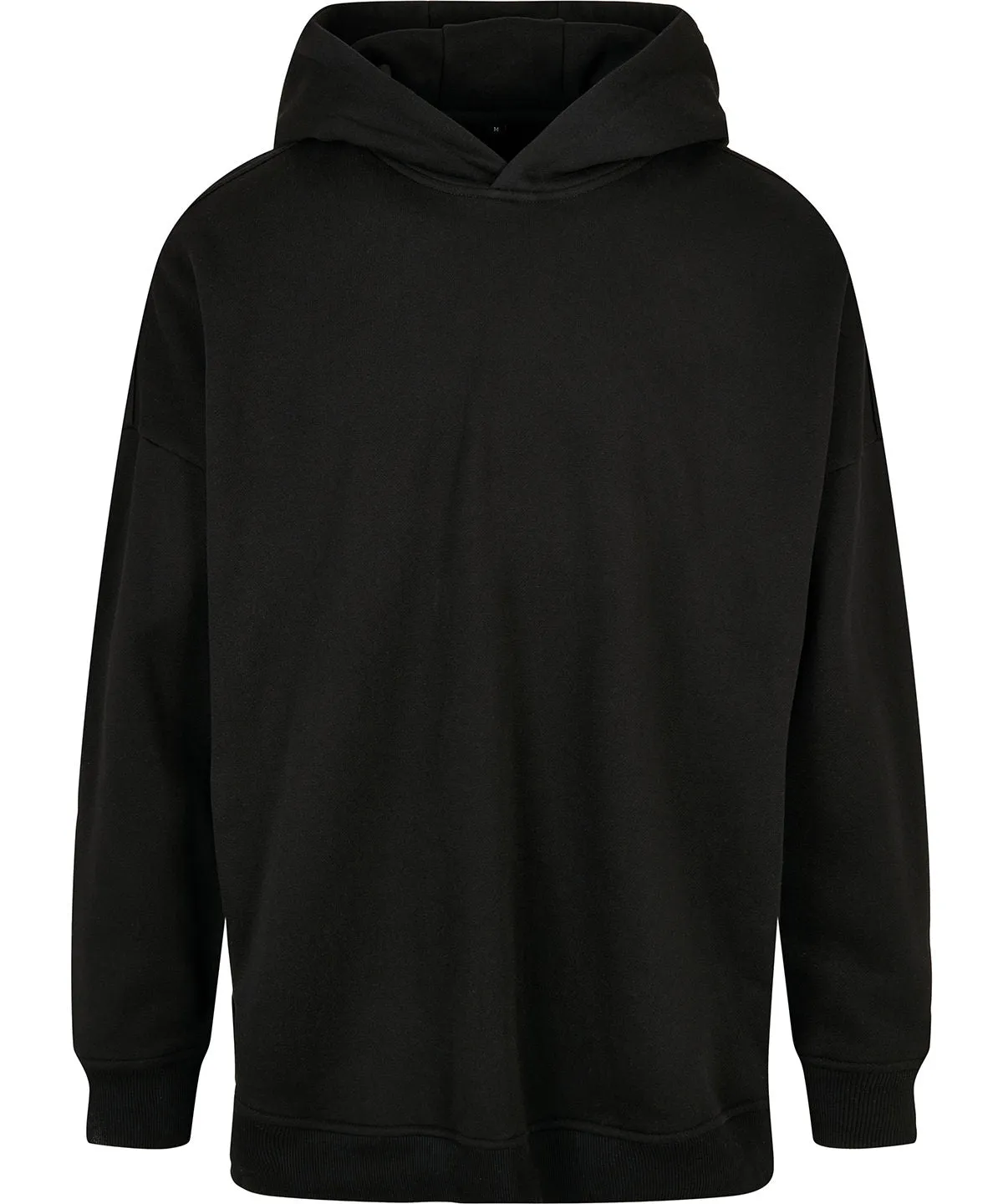 Black - Oversized cut-on sleeve hoodie