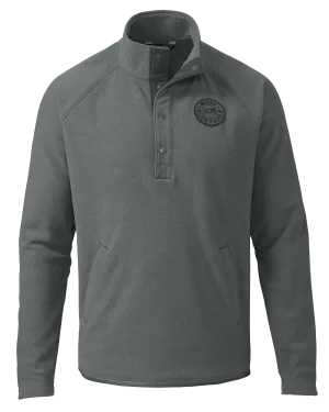 Cascade Twill Fleece Pullover | Gunmetal