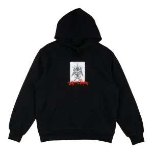 Coagula Tyvek Patch Pullover Hoodie - Black