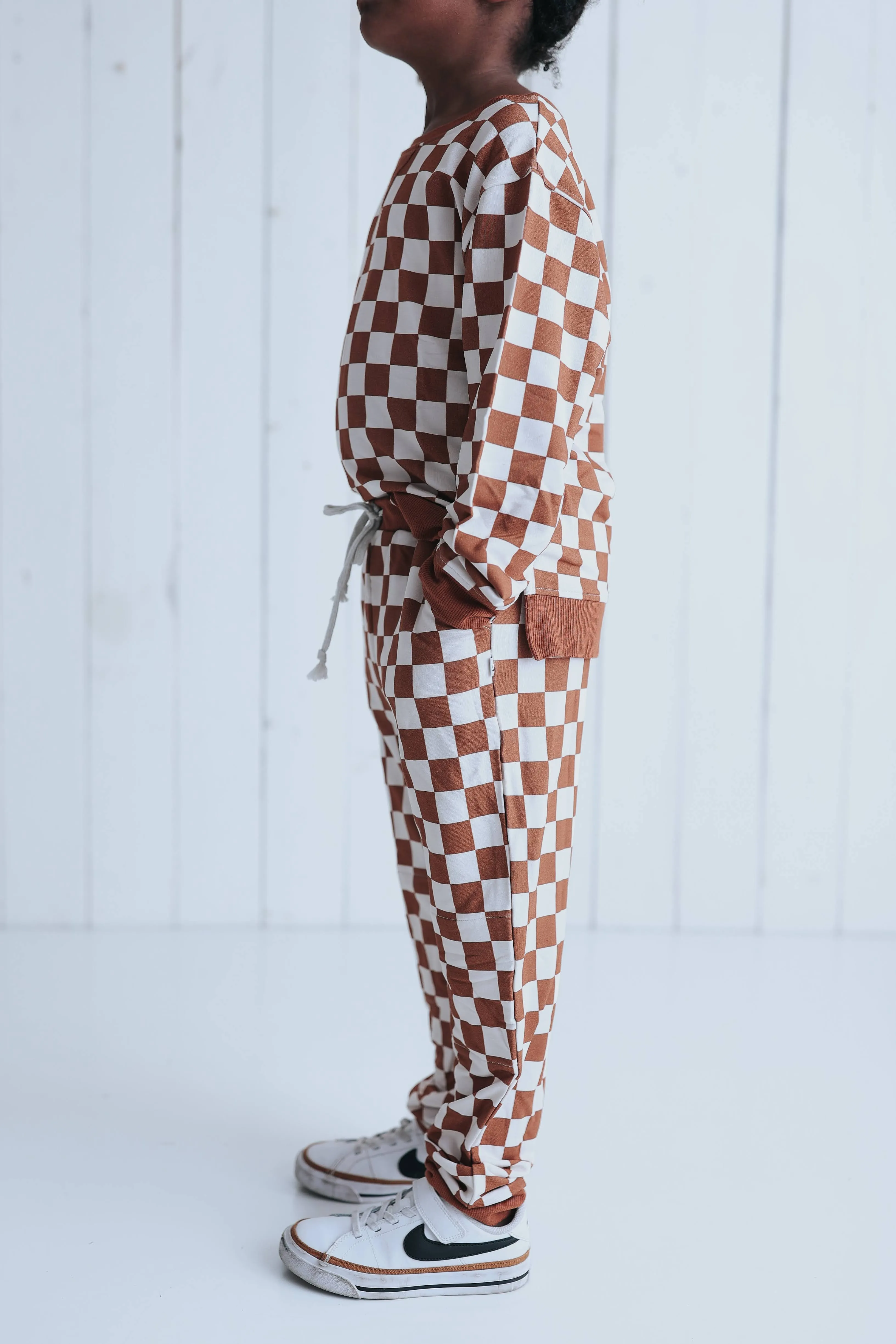 Copper Checkers Dream Pullover