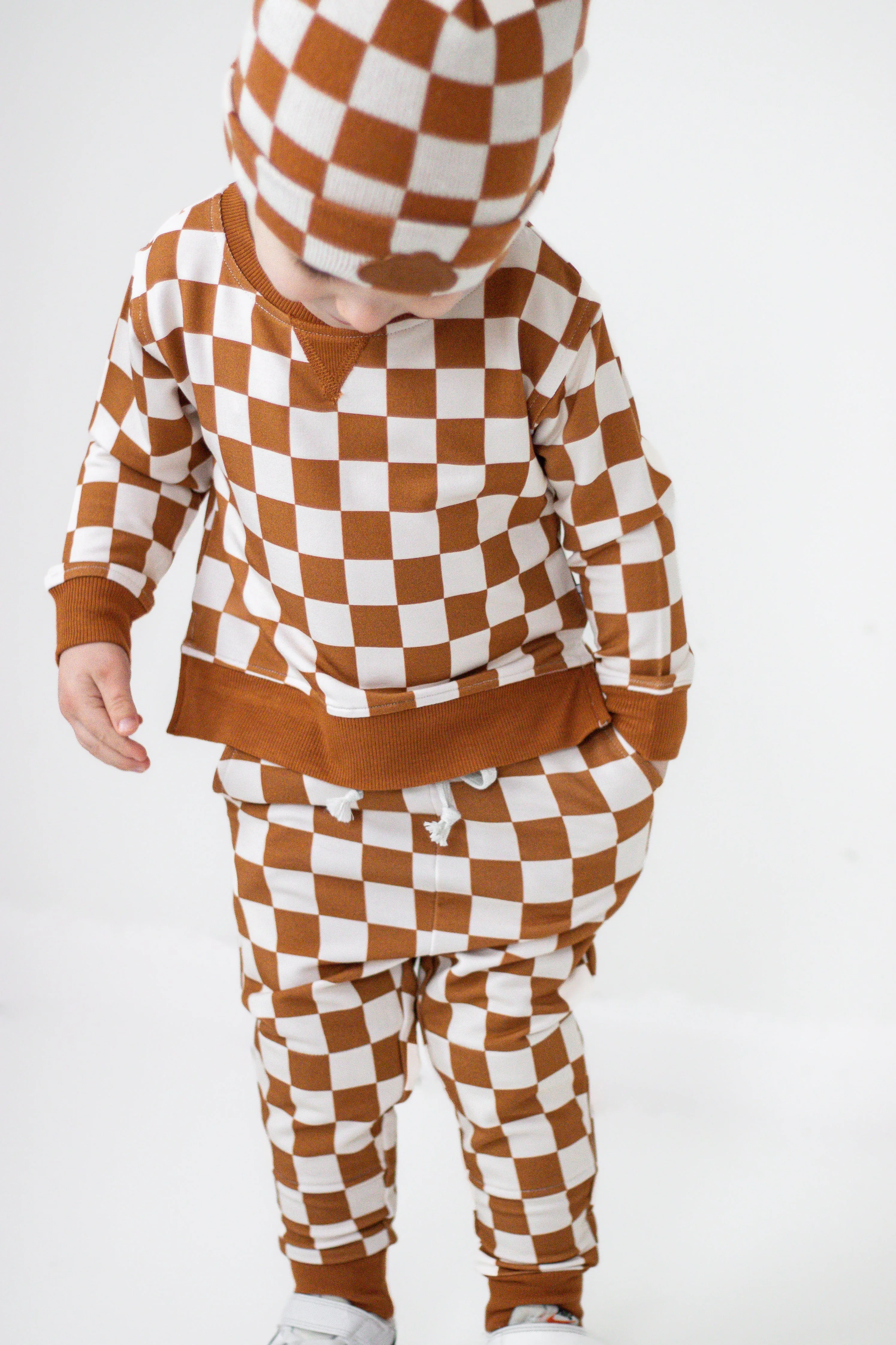 Copper Checkers Dream Pullover