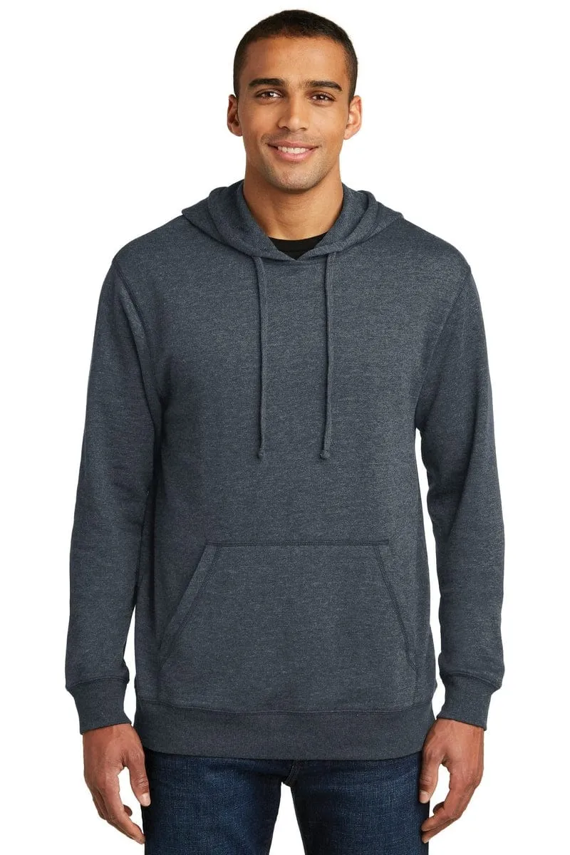 District DM391: Lightweight Fleece Hoodie.