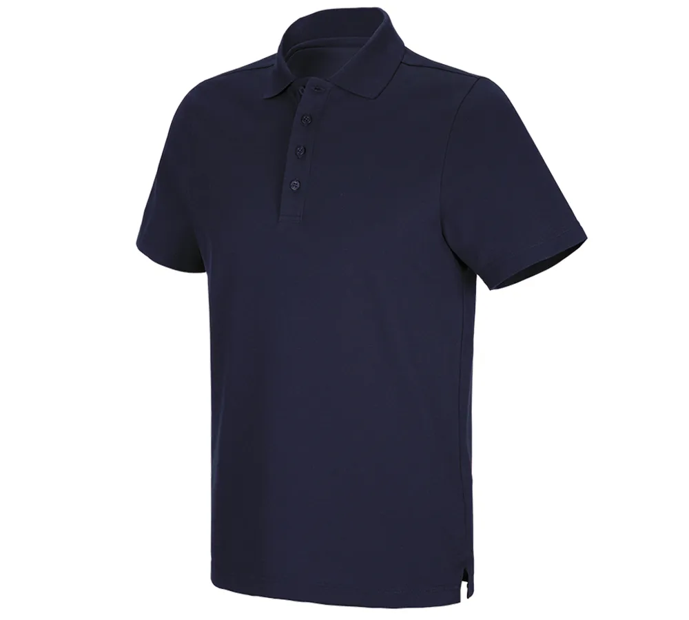 e.s. Functional polo shirt poly cotton