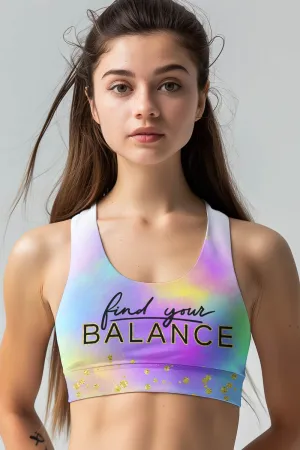 Find Your Balance Stella Seamless Racerback Sport Yoga Bra - Women