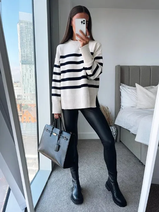 Henry Stripe Knitted Jumper