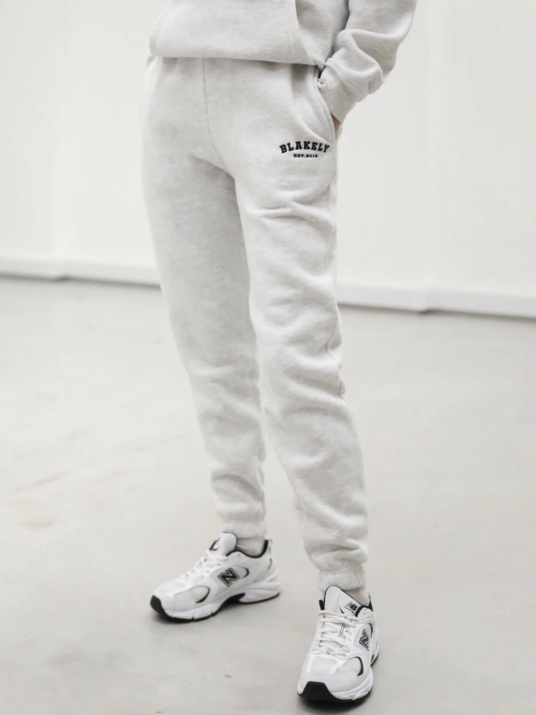 Heritage Sweatpants - Marl White