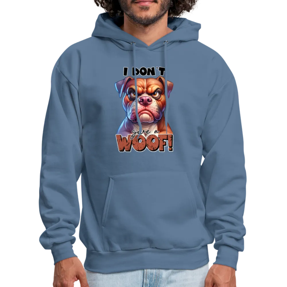 I Don't Give a Woof (Grump Dog with Attitude) Unisex Hoodie