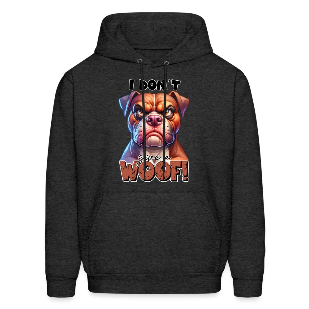 I Don't Give a Woof (Grump Dog with Attitude) Unisex Hoodie