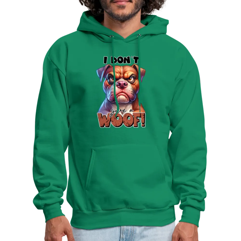 I Don't Give a Woof (Grump Dog with Attitude) Unisex Hoodie