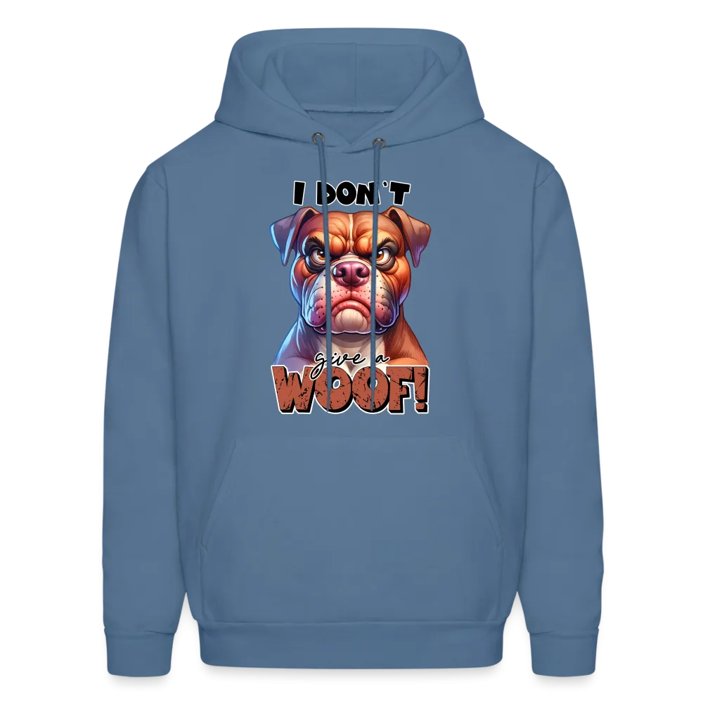 I Don't Give a Woof (Grump Dog with Attitude) Unisex Hoodie