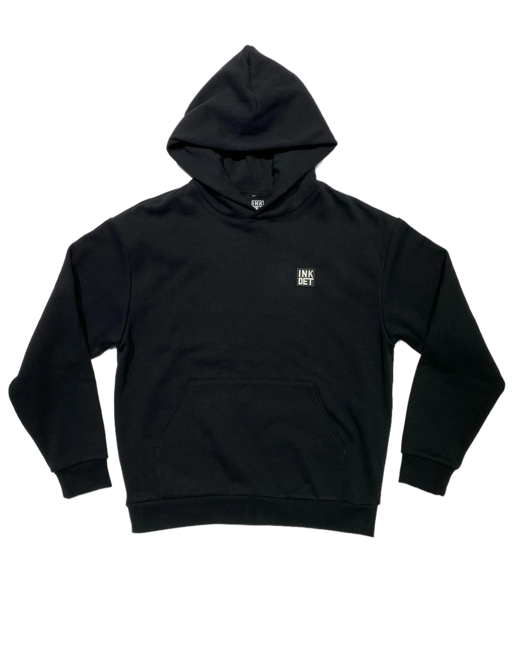 Ink Detroit - Motor City Kitty Premium Heavyweight Hoodie - Black