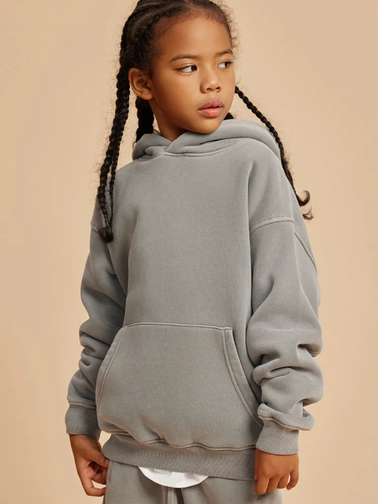 Kids' Nature-Inspired Hooded Sweatshirt