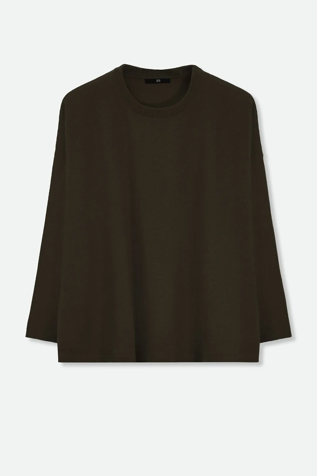 MARLOW OVERSIZED BOXY CREW IN CASHMERE BLEND