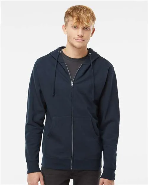 Men's Cozy Zip Hoodie: Customizable Comfort & Trendy Style