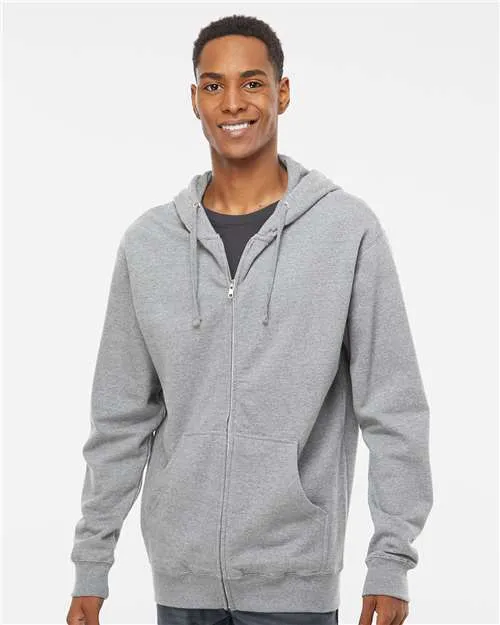 Men's Cozy Zip Hoodie: Customizable Comfort & Trendy Style