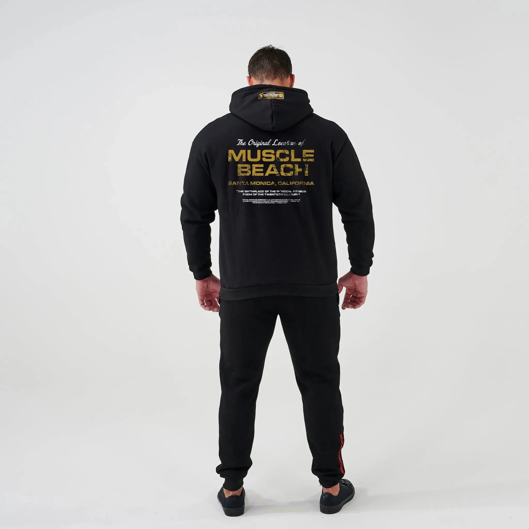 Muscle Beach Zip Hoodie