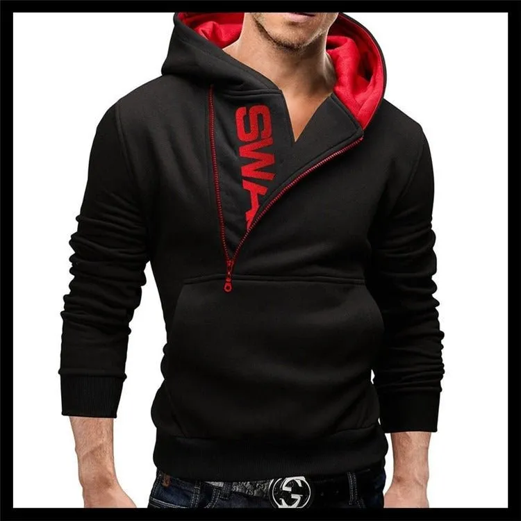 Muscle New Fitness Sports Bodysuit Men's Autumn Leisure Running Training Loose Youth Hoodie