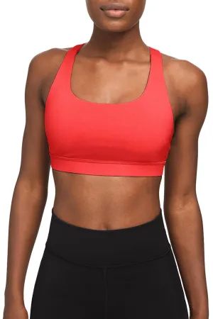 Neon Coral UV 50  Stella Seamless Racerback Sport Yoga Bra - Women