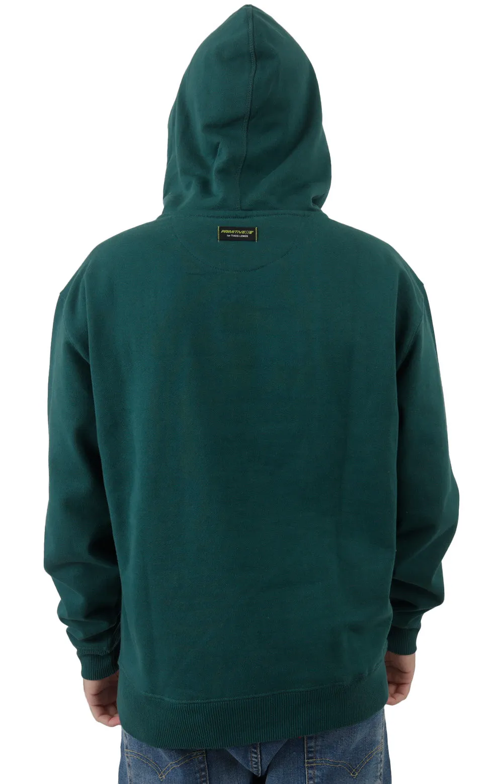 Numeric Pullover Hoodie - Teal