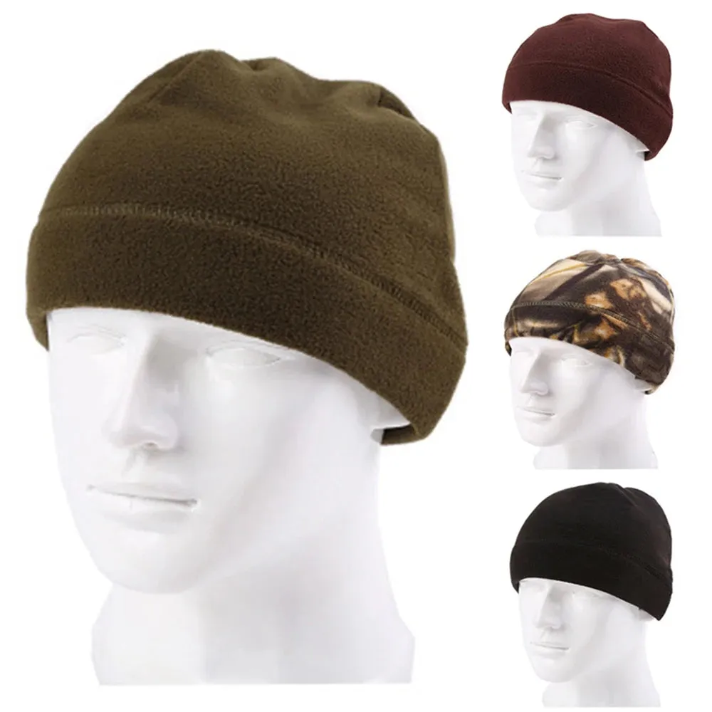 Outdoor Fleece Sports Hat Fishing Cycling Hunting Military Tactical Men Women Warm Windproof Winter Camping Hiking Caps