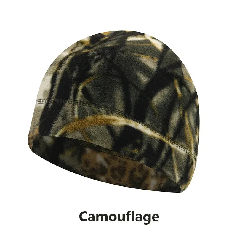 Outdoor Fleece Sports Hat Fishing Cycling Hunting Military Tactical Men Women Warm Windproof Winter Camping Hiking Caps