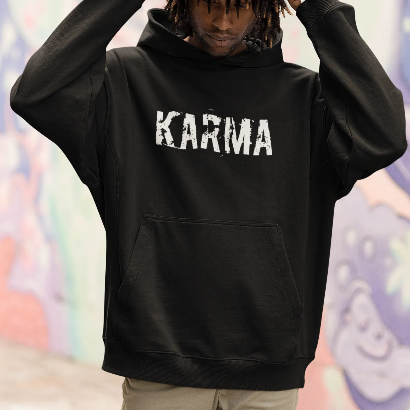 Oversized Hoodie KARMA Unisex