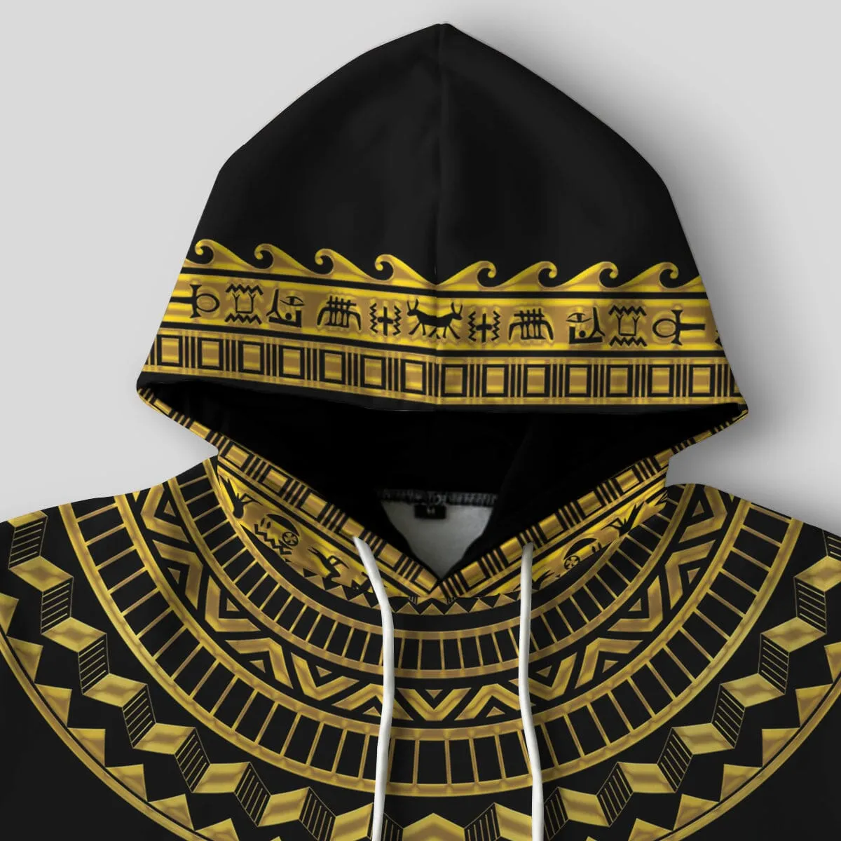 Personalized Egyptian Hieroglyphs Alphabet All-over Hoodie