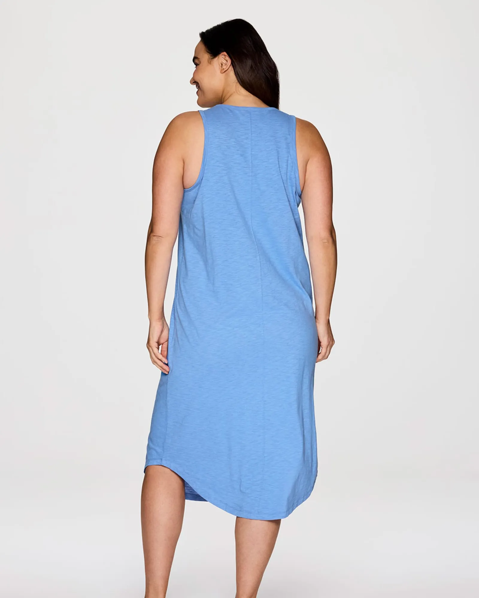 Plus Weekender Midi Tank Dress | Capri Blue