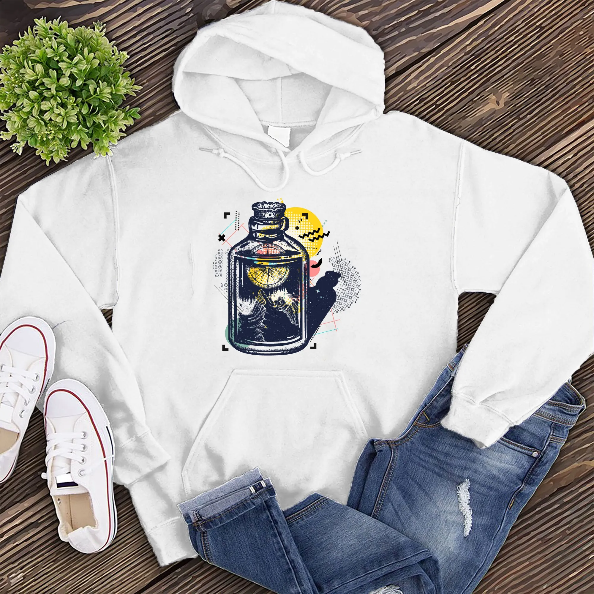 Pop Art Nature In A Bottle Hoodie