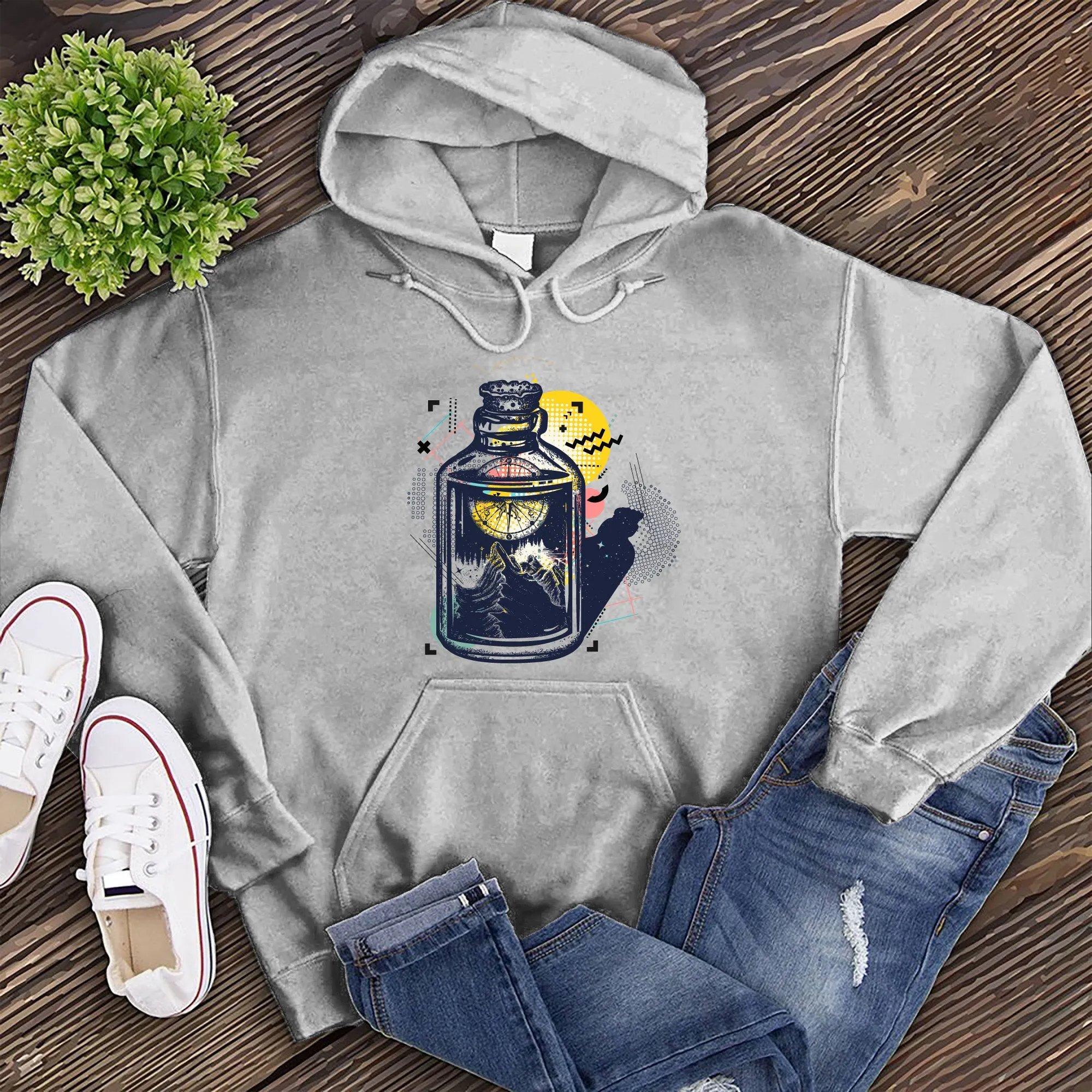 Pop Art Nature In A Bottle Hoodie