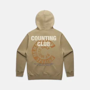 Private Membership Heavyweight Hoodie- Sand