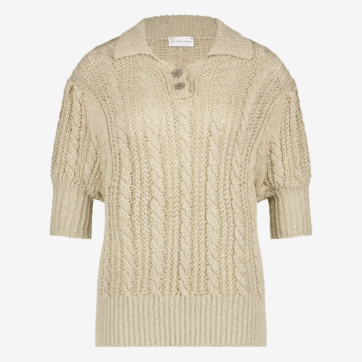 Pullover Mais PU | Beige